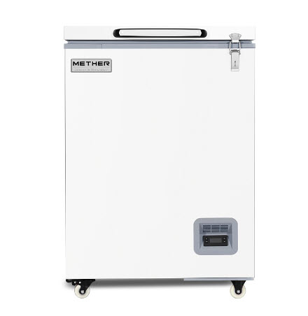 Ultra-Congelador horizontal -86°C, 105 litros, Marca METHER modelo MDF-86H105